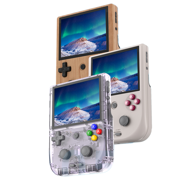 ANBERNIC RG405V Handheld Game Console Built-in 128GB Android 12 PS2 PSP Multi Emulator 4 Inch IPS Touch Screen Games Console