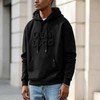 Produsen Pakaian Streetwear Katun Premium 500 Gsm Set Hoodie dan Celana Panjang Cetak Timbul Vintage