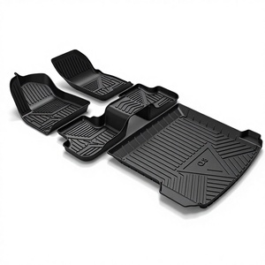 Juego de Tapetes para Piso de TPE a <span class=keywords><strong>Precio</strong></span> Económico, Aptos para <span class=keywords><strong>Audi</strong></span> <span class=keywords><strong>Q8</strong></span> 2019-2024, Duraderos, Fáciles de Limpiar, Protección Interior del Vehículo - Product Image 1