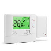 Thermostat sans fil pour climatiseur PTAC, non programmable, pour systèmes conventionnels ou à pompe à chaleur