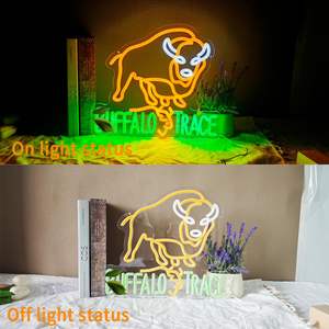 Perfetta fusione di stile retrò Bar e spirito americano IP65 Whiskey Bar insegna al Neon con sorgente luminosa a LED acrilico luci al Neon - Product Image 5