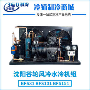 Unité de Stockage Frigorifique Shenyang Copeland 8P 8HP Refroidie par Air et Eau BFS81 – Équipement Complet pour Températures Moyennes et Basses - Product Image 5