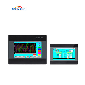 TK60series intégré 4.3 pouces 48 24in24out Programmation facile HMI Programmable HMI Terminal de surveillance de sécurité RS232 RS485 24V DC - Product Image 4