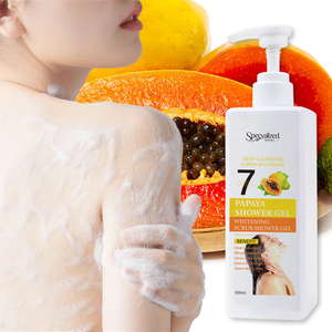 <span class=keywords><strong>Gel</strong></span> <span class=keywords><strong>Douche</strong></span> Nettoyant Profond Hydratant Rafraîchissant Marque Blanche Papaye et Miel Réducteur de Pigmentation Blanchissant - Product Image 1