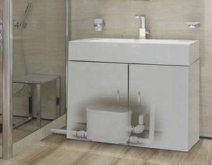 HOMAC 550-N3 (550W) <span class=keywords><strong>Pompe</strong></span> <span class=keywords><strong>de</strong></span> lavage et <span class=keywords><strong>de</strong></span> broyage 2 en 1 pour <span class=keywords><strong>sous</strong></span>-<span class=keywords><strong>sol</strong></span> et cuisine - Product Image 3