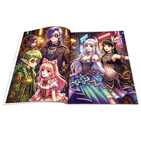 Brochures, magazines, catalogues, livres photo, livres d'anime personnalisés en papier d'art, couverture souple, impression offset