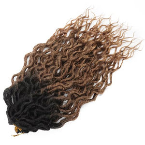 Extensiones de Cabello sintético <span class=keywords><strong>Afro</strong></span> para hombres, <span class=keywords><strong>trenzas</strong></span> suaves hechas a mano, baratas, de ganchillo - Product Image 3