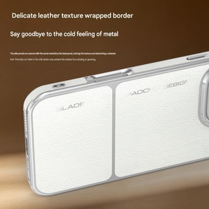 Luxury Electroplating Magnetic PU Leather Phone <b>Case</b> for Oppo FIND X9SPro X9Ultra X8Ultra <b>Wireless</b> <b>Charging</b> Protective Cover - Product Image 5