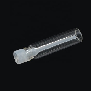 Muestra de Frasco de Vidrio de 1 ml, Tubo Vacío Transparente, Botella de Vidrio para Muestras de Perfume con Tapón de Plástico - Product Image 5