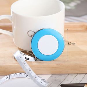 Cinta Métrica para Llavero de 1.5m, Compacta, Portátil, Retráctil, con Marcas Precisas para el Hogar, Oficina, Proyectos de Bricolaje y Viajes - Product Image 2