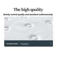 Wiener Latex-Federkernmatratze der 9. Generation mit gestricktem Stoffbezug, 240 mm Dicke, unabhängige Taschenfederkern für Hotel- und Heimgebrauch