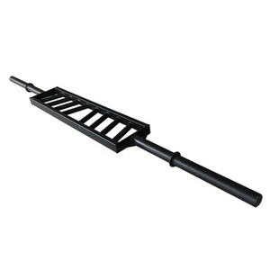 Barre d'haltérophilie commerciale de haute qualité, barre multi-poignée, barre suisse noire, barre suisse - Product Image 1