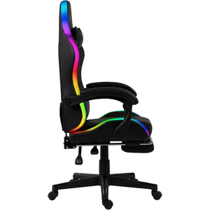 Chaise de bureau ergonomique en mousse de haute qualité, entièrement réglable, avec éclairage RGB, chaise de <span class=keywords><strong>gamer</strong></span>, meilleure chaise de jeu LED avec éclairage RGB - Product Image 3