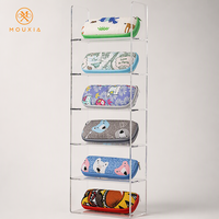 Étui à lunettes portable en EVA avec fermeture éclair et sangle de transport, boîte de rangement pour lunettes imprimée tendance pour hommes et femmes
