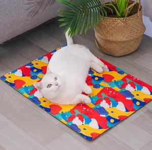 مبرد الحيوانات الأليفة حصيرة السرير الحيوانات الأليفة هلام بارد وسادة الحرارة الإغاثة الصيف لينة الكلب حصيرة التبريد تبريد الحيوانات الأليفة وسادة الجليد فراش وسادة القط - Product Image 4