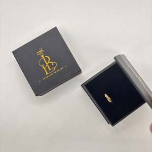 Custom LOGO Cardboard Paper Jewelry Boxes <b>Necklace</b> Packaging <b>Box</b> Jewelry Magnetic <b>Box</b> with Foam - Product Image 4