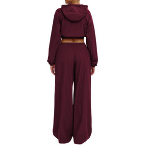 Damen-Latex-Set mit UPF50+ Sonnenschutz, Kapuze, langen Ärmeln, winddicht, für Freizeit, Sport, Reiten, Set 2520 - Product Image 2