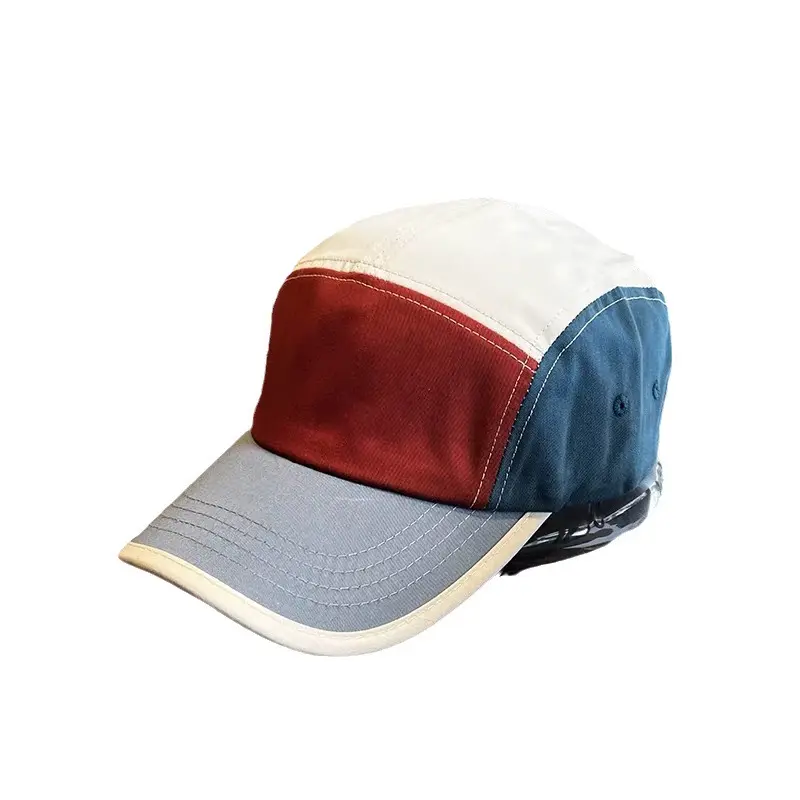 2024 nuovo cappellino da Baseball Vintage Hip Hop da Skateboard colore partita protezione solare da esterno Cappello da camionista a 5 pannelli cappellini sportivi da campo retrò