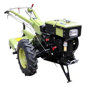 Farm Two Wheels Hydraulic Walking Tractor Walking Tractor Diesel Engine 25Hp Power Tiller Walking Tractor