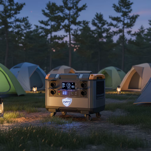 Estación de Energía Solar de Onda Sinusoidal Pura de 2500W, 3000W, 5000W con MPPT para Camping al Aire Libre y Uso Doméstico 110V/220V T30&UC600 Potente - Product Image 1
