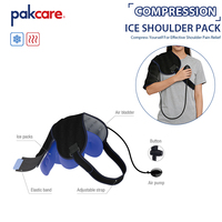 Attelle de compression gonflable en forme de H pour la cheville, thérapie par le froid/le chaud, classe I, pour les blessures sportives et le soulagement de l'arthrite