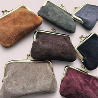 Nouveauté : Sac à Bijoux en Cuir Véritable pour Enfants, Porte-Monnaie Vintage Mini en Cuir de Vache avec Corde, Sac Cadeau Personnalisable pour Noël