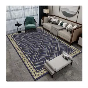 Özelleştirilmiş ışık lüks ve high-end halılar sahte kaşmir kaymaz yıkanabilir kilim büyük dikdörtgen yatak odası kilim