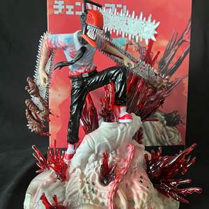 โมเดลฟิกเกอร์ตกแต่ง PVC อนิเมะ 2 มิติ ฉากเด็นจิ นักล่าปีศาจ โบชิตะ จากเรื่อง Chainsaw <span class=keywords><strong>Man</strong></span> - Product Image 2