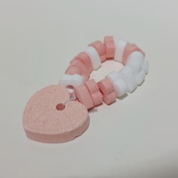 Cadeau de bonbons pour la Saint-Valentin, bracelet spécial avec perles en forme de cœur, bonbons, bijoux en forme de cœur, bonbons, accessoire à porter agréable