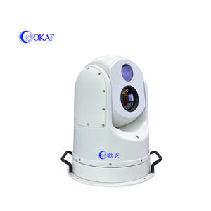 אוטומטי מעקב ימי מעקב ספינה רכוב 2 ציר ג 'יירו ייצוב תרמית הדמיה 360 PTZ מצלמה - Product Image 1