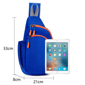 New Trend <strong>Navy</strong> <strong>Blue</strong> Polyester Utility Bottle Holder Unisex Outdoor <strong>Crossbody</strong> Chest <strong>Bag</strong> Waterproof Riding Sling <strong>Bag</strong> Gym <strong>Bag</strong> - Product Image 6