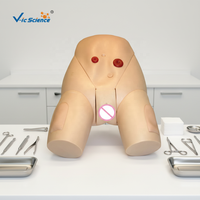 Maniquíes de Ciencias Médicas, Maniquí de Entrenamiento Médico, Modelo Avanzado para Cateterización Femenina Completa
