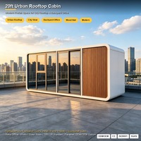 Bâtiment de bureau, Chambre capsule, Bâtiment conteneur pour centre commercial, Cabine Apple préfabriquée, Villa modulaire, Appartement préfabriqué intelligent