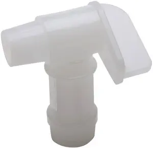 Plasticna odtocna pipa za kanister bela z 3/4" BSP navojem