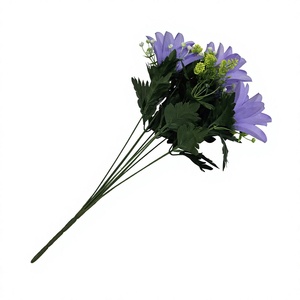 F0005/10 : Dahlia artificiel de haute qualité avec 10 têtes, fleurs artificielles de 20 pouces de hauteur <span class=keywords><strong>pour</strong></span> mariage, hôtel et décoration intérieure - Product Image 6