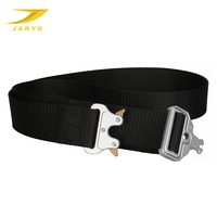 Boucle réversible solide sangle réglable harnais ceinture tactique ceinture en nylon sangle boucle hommes ceinture
