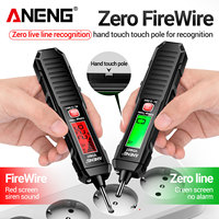 Testeur de tension intelligent portable ANENG VD807 avec capteur NCV à induction à fente, affichage numérique, matériau ABS, test AC 12-300V