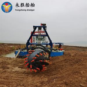 Yongsheng Diesel Cutter Zuig Zand Baggermachine Water Graafmachine Met Versnellingsbak Motor - Product Image 5