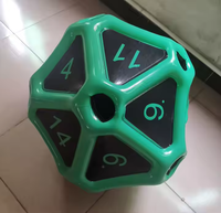 Dés gonflables géants D20 personnalisés de haute qualité Beile, modèle de dés gonflables en PVC pour jeux de fête et décoration d'événements