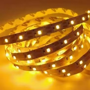 ไฟ LED แบบยืดหยุ่น SMD 2835 60D สีเดียว DC12V DC24V IP20 ไม่กันน้ำ กว้าง 8 มม. แผงวงจรพิมพ์สองชั้น - Product Image 3