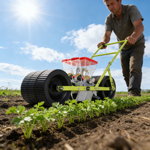 เครื่องหยอดเมล็ด<span class=keywords><strong>ผัก</strong></span>แบบมือหมุน 3 แถว ความแม่นยำสูง ชิ้นส่วนแกนเกียร์ สำหรับใช้ในฟาร์ม สำหรับ<span class=keywords><strong>เมล็ด</strong></span>สมุนไพรจีน กะหล่ำปลี หัวไชเท้า <span class=keywords><strong>เมล็ด</strong></span>ขนาดเล็ก - Product Image 1