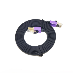 40Gbps 2000Mhz Câble Ethernet plat Cat8 Connecteur <span class=keywords><strong>RJ45</strong></span> SFTP Cat8 Cuivre nu Cat8 <span class=keywords><strong>Cordon</strong></span> de raccordement - Product Image 2