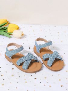 Sandales d'été en jean style princesse à bout ouvert pour filles et enfants – Vente en gros - Product Image 4