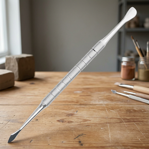 Professional Dual-End Stainless Steel Nail Cuticle Pusher <b>Tool</b> for <b>Pedicure</b> Reusable Double Head Design Durable - Product Image 2