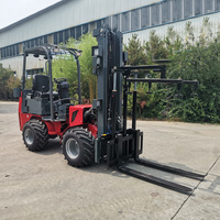 Chine ruche apicole manipulant FL1000 4Wd chariot élévateur articulé hydraulique de terrain accidenté