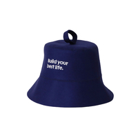 Chapeau de sauna en feutre de laine 100% naturelle, épais et haute densité, avec protection complète des oreilles et boucle de suspension pour banya russe, spa et hammam.