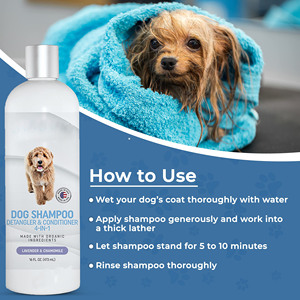 Ingrédients biologiques Shampooing <span class=keywords><strong>anti</strong></span>-démangeaisons <span class=keywords><strong>pour</strong></span> animaux de compagnie Shampooing <span class=keywords><strong>pour</strong></span> chiots et chiens 4 en 1 avec 4 parfums - Product Image 2