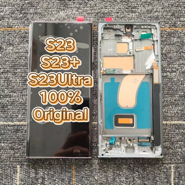 Original AMOLED Phone Screen for Samsung S23 S23Ultra Note 8 9 10 20 Ultra 5g S8 S10 S21 S22 S24 S25 S26 PLUS Ultra Lcd Display
