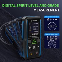 Télémètre laser portable SURGOAL, portée de 100 m, étanche IP54, modes de mesure multiples, écran couleur, mesure d'angle