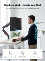 Vente directe usine – Bras de moniteur rotatif et réglable 360°, capacité 7-12 kg, personnalisable et économique °   pour usage personnel ou revente
